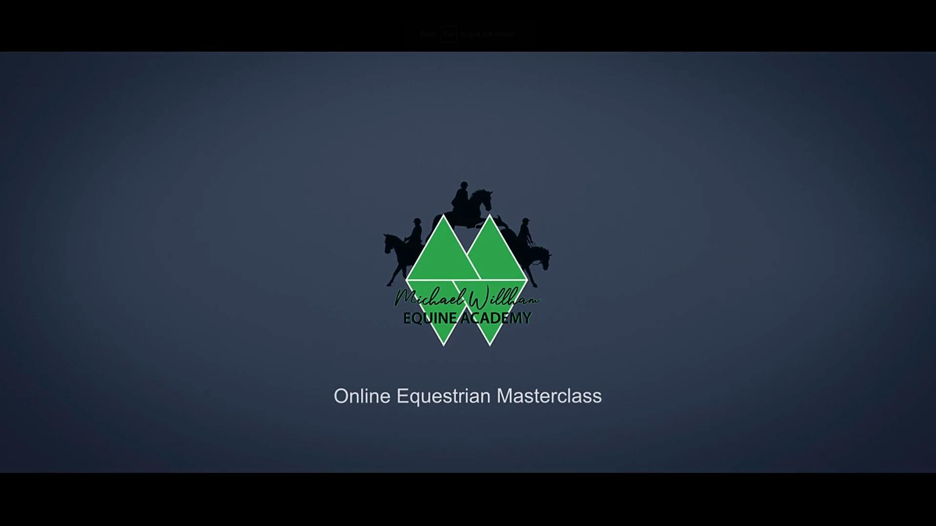 Michael Willham Equine Academy 2